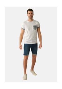 DEELUXE - T-Shirt SHAMAR Kurzarmshirt - weiß