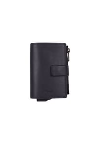 BOGNER ASPEN - Kartenetui, C-Four E-Cage, Leder, Druckknopf - BLACK