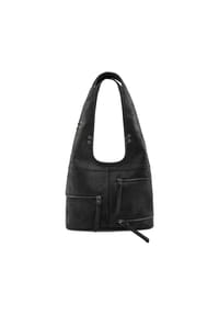 FREDsBRUDER Rebel At Heart - Rebel At Heart Schultertasche Leder 29 cm - black