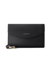 LAZAROTTI Bologna Leather - Bologna Leather Clutch Tasche Leder 23 cm - black