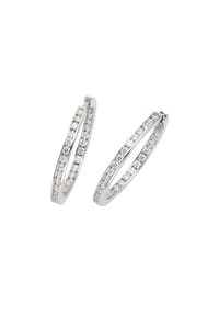 CELESTA® - Damen Creolen "273210198L", 925er Silber - silber