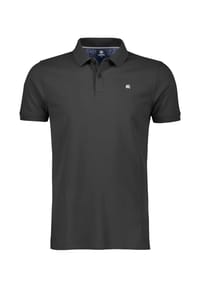 LERROS - Basic Poloshirt in klassischer Passform und Piquéqualität - BLACK