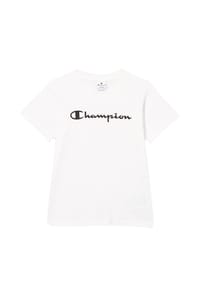Champion® - T-Shirt Basic Kurzarmshirt - weiß