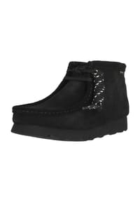 CLARKS® - Schnürschuhe WallabeeBT.GTX in allwettertauglicher Qualität - 1219 Black Sde