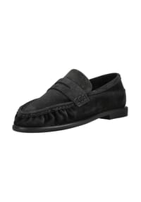 PAVEMENT - Leder Slipper ELMIRA SUEDE - Schwarz/Schwarz