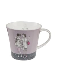 Goebel Coffee-/Tea Mug Freundlieb  Ziemlich beste Freundinnen - Barbara Freundlieb - Lila