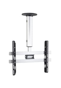 VCM. - Universal TV Deckenhalterung | 42-65 Zoll bis 60 kg | bis VESA bis 600x400 | höhverstelbar 50-84 cm | TV Halterung 360 Grad schwenkbar drehbar und 15 Grad neigbar | Fernseher Halter – CM4 - 