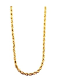 Adelia's - Adelia's Damen Edelstahl Kordelkette Halskette - gold