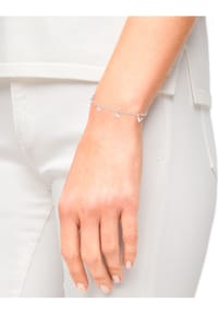 Damen Armband Aus 925 Sterling Silber – Verstellbar 17+3 Cm, Minimalistisch & Elegant