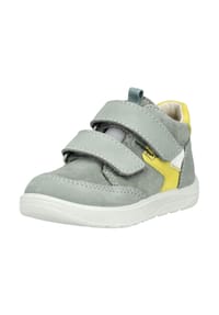 PEPINO® - Nubuk/Velours Halbschuhe - Grau/Gelb