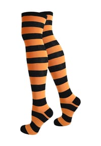 normani® - Overknees breite Ringel - Bunt