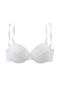 LASCANA - Bügel-BH Sara, Spitzenband, für Damen - 943 WHITE