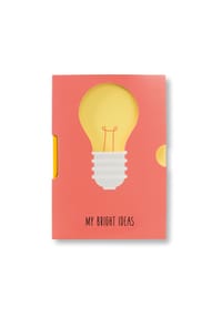 DONKEY - Notizbuch My Bright Ideas, 15 cm - mehrfarbig