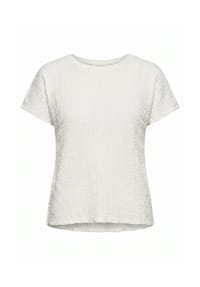 BETTY BARCLAY - Strukturshirt mit U-Boot-Ausschnitt - Peach