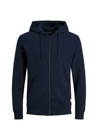 JACK & JONES - Jacke BASIC Kapuzensweatjacke - Black