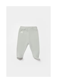 biorganic - Strampelhose, Waffelstruktur, Bio Baumwolle, GOTS zertifiziert, Unisex - Ecru