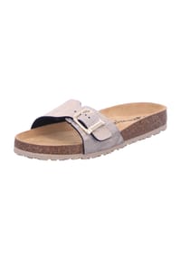 Tamaris - Pantoletten - BEIGE/SNAKE