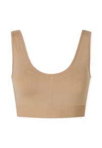 SCHIESSER - Casual Seamless Bustier, Rippbündchen, verschlusslos, für Damen - MAPLE