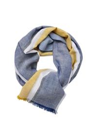 CASAMODA - Herren Schal uni Basic Accessories - Gelb