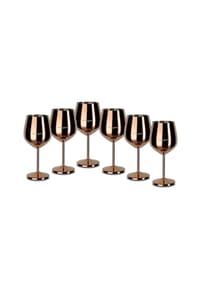 ECHTWERK® - Weingläser 6er-Set - Braun