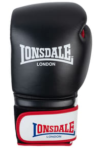 LONSDALE™ - Boxhandschuhe aus Leder WINSTONE - Black/White/Red
