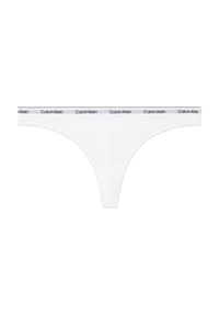 Calvin Klein - Modern Logo Strings, Logo-Bund, für Damen - 100 WHITE