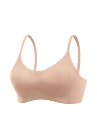 LASCANA - Bralette Perfect Basics, schmale Träger, für Damen - 2264 TOFFEE