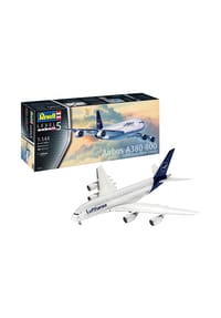 Revell® - Flugzeug-Modellbausatz Airbus A380-800 Lufthansa New Livery, 163 Teile, 1:144 - 