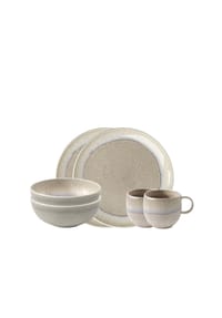 like. by Villeroy & Boch Fruehstuecks Set 6tlg. EC Perlemor Sand - Perlemor - beige