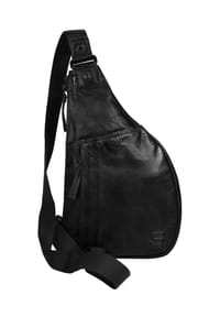 SPIKES & SPARROW® - Crossover Bag Echt Leder - schwarz