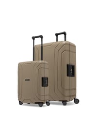 REDOLZ Essentials 15 - Essentials 4-Rollen 15 Kofferset 2 tlg. mit Dreipunkt-Verschluss - classic red