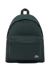 LACOSTE - Lederimitat Taschen BACKPACK - Grün
