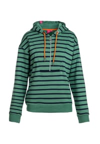 salzhaut - Hoodie ISIBEL - Bottle Green-Navy