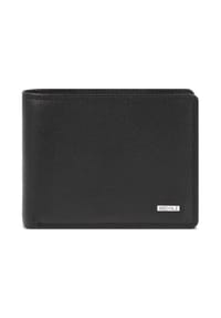 REDOLZ Leather Essentials - Leather Essentials QF Geldbörse RFID Leder 12 cm ausklappbar - all black
