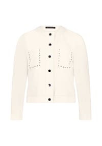 BETTY BARCLAY - Blazer-Jacke mit Knöpfen - Grau Beige