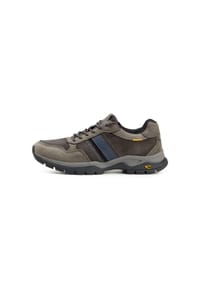 camel active - Sneaker, Leder, Textil-Futter, für Herren - 236 ASPHALT/BLAU
