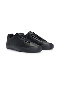 BOSS - Sneaker, Kunstleder, Logo-Details, für Herren - 005 BLACK
