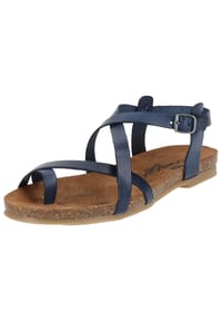 COSMOS® Comfort - Leder Sandalen - Dunkelblau