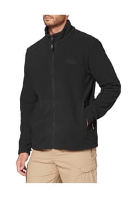 normani® - Herren Fleecejacke Laanila - Schwarz