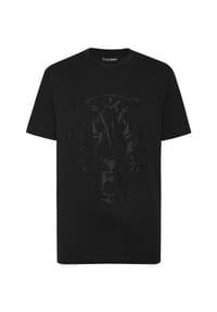 PLEIN SPORT - T-Shirt TIGER - black/black