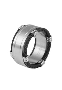 Adelia's - Herren Ring aus Edelstahl - silber