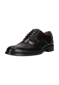 CLARKS® - Schnürschuhe CraftRemi Lace mit Dämpfung im Fersenbereich - 1216 Black Leather