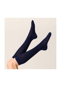 KUNERT - Kniestrümpfe Wool Care, Rippbündchen, für Damen - 0070  BLACK