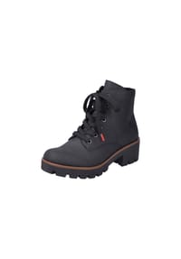 rieker - Lederimitat Stiefelette - Schwarz