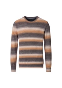CASAMODA - Herren Pullover gestreift - Orange