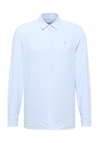 MUSTANG® - Freizeithemd Edinburg, Regular Fit, Langarm, Kent-Kragen, für Herren - 12801 BLUE STRIPE