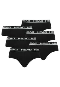 HEAD® - Herren Brief, 6er Pack - Slip, Logobund, Cotton Stretch - Blau/Orange