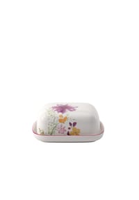 Villeroy & Boch Butterdose Mariefleur Basic - Mariefleur - weiß
