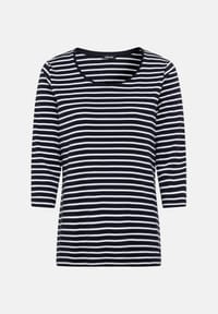 olsen - Shirt, Streifen, 3/4-Arm, für Damen - Power Navy