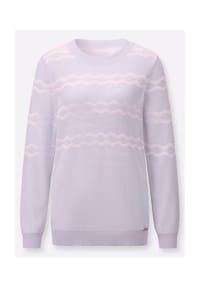Witt - Pullover - flieder-meliert